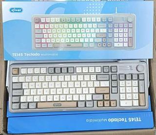 TECLADO MULTIMIDIA USB KNUP