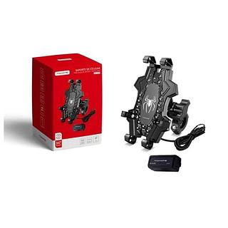 SUPORTE DE CELULAR PARA ALÇA DE MOTOS E BICICLETAS TOMATE