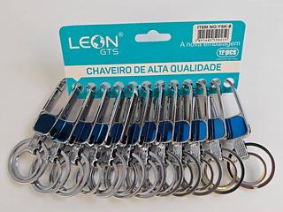 PACOTE DE CHAVEIRO COM 12 PEÇAS LEON GTS
