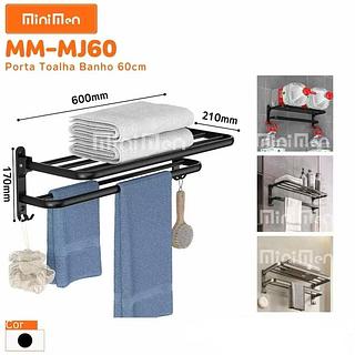 SUPORTE PARA TOALHA DE PAREDE DOBRAVEL MINIMEN