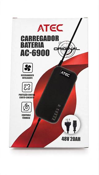 CARREGADOR BATERIA 48V 20AH ATEC