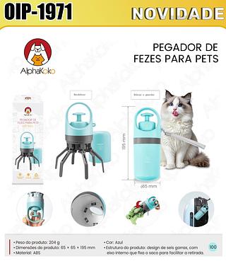PEGADOR DE FEZES PARA PETS ALPHAKOKO