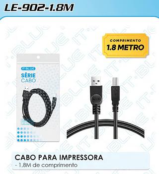 CABO USB 2.0 IMPRESSORA IT-BLUE