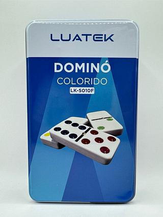 DOMINO COLORIDO 28 PEÇAS LUATEK