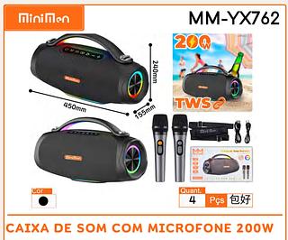 CAIXA DE SOM SEM FIO MINIMEN