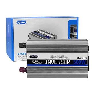 INVERSOR DE TENSAO COM FUNCAO UPS 12V/110V 500W KNUP