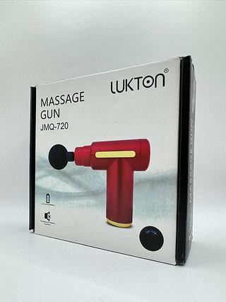 MASSAGEADOR GUN MUSCULAR RECARREGAVEL LUKTON