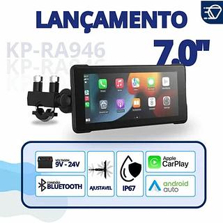 MP10 PLAYER MULTIMIDIA MOTAS A-AUTO C-PLAY 7'' KNUP