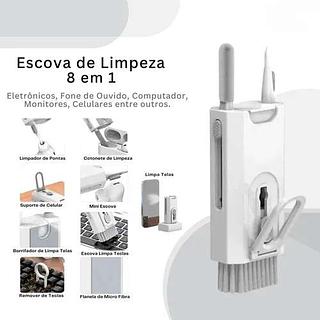 ESCOVA DE LIMPEZA PARA ACESSORIOS DIGITAIS 8 EM 1 OÀSIS MARKET