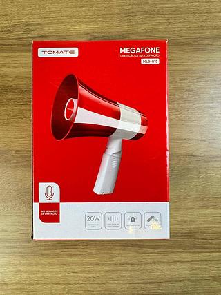 MEGAFONE GRAVAÇÃO DE ALTA DEFINIÇÃO TOMATE