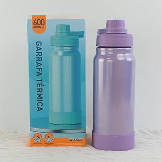 GARRAFA TÉRMICA 600ML STAY HAPPY