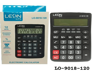 CALCULADORA ELETRONICA 12 DIGITOS LEON