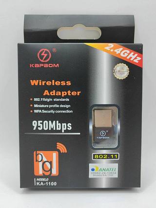 ADAPTADOR WIRELESS ADAPTER 2.4GHZ KAPBOM