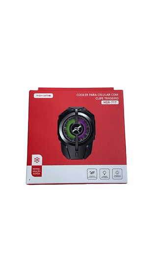REFRGERADOR COOLER CLIPE TRASEIRO PORTATIL PARA CELULAR TOMATE