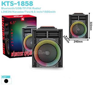 CAIXA DE SOM BLUETOOTH WIRELESS SPEAKER 6.5 KTS