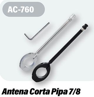 ANTENA CORTA PIPA 7/8(22MM) ATEC (7908338405586)