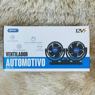 VENTILADOR AUTOMOTIVO 12V DUPLO KNUP