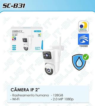 CAMERA IP2 RASTREAMENTO AUTOMATICO DE LUZ DUPLA IT-BLUE