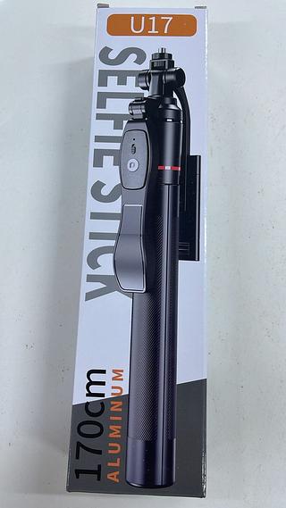 BASTÃO DE SELFIE E TRIPÉ EXTENSÍVEL 170CM ALUMINUM
