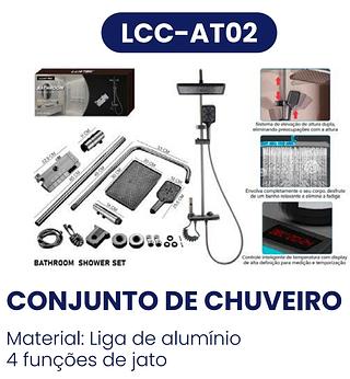 KIT DUCHA PARA BANHEIRO LUATEK