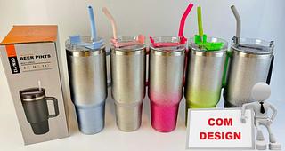 THE STAY CHILL VACUUM BOTTLE 40OZ 1200ML GZN(COM DESIGN)