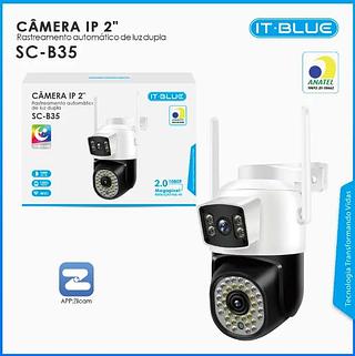 CAMERA INTELIGENTE PTZ MINICAMERA RASTREAMENTO IT-BLUE