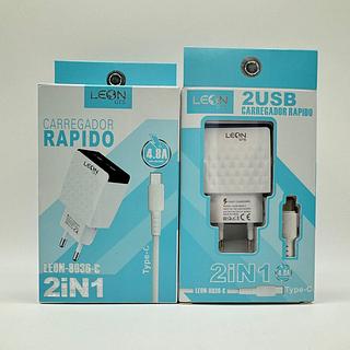 CARREGADOR RAPIDO 4.8A LEON GTS