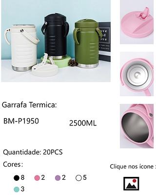 GARRAFA TERMICA VACUUM BOTTLE 84OZ 2500ML