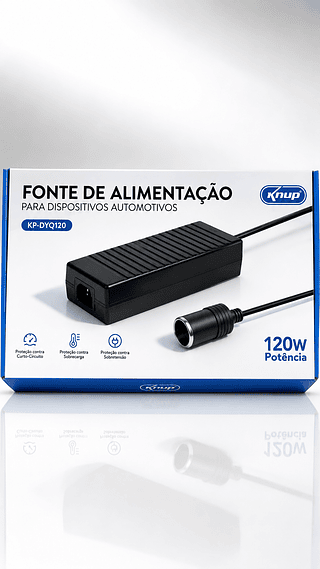 FONTE DE ALIMENTAÇÃO 120W KNUP