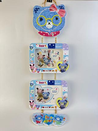 PHOTO FRAMES VOGUE CLOCK MADE BASICS