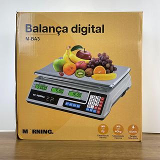 BALANCA DIGITAL CAPACIDADE MAXIMA 40KG MORNING