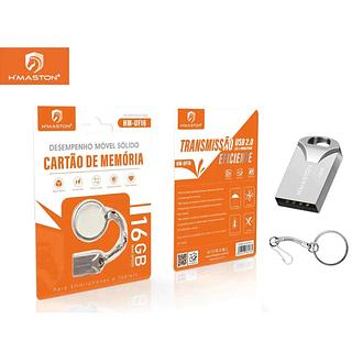 MINI PENDRIVE CHAVEIRO 16GB HMASTON