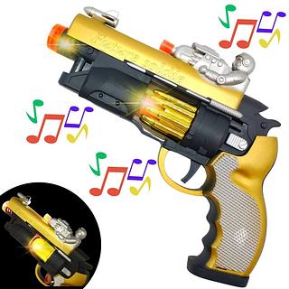 ARMA COM SOM E LUZ TOYS