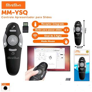 CONTROLE APRESENTADOR SEM FIO PARA SLIDES MINIMEN