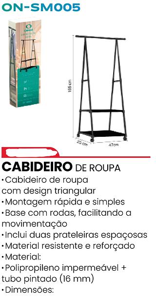 CABIDEIRO DE ROUPA ONISTEK