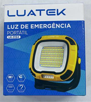LUZ DE EMERGENCIA PORTATIL LUATEK