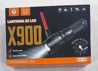 LANTERNA DE LED X900