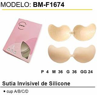 SUTIA INVISIVEL DE SILICONE