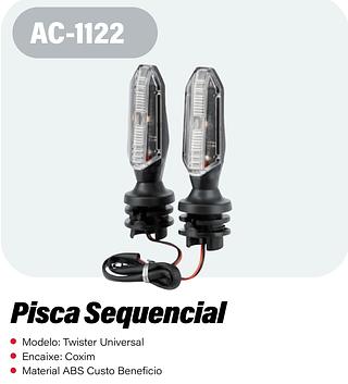 PISCAS EM LED 13.5V 3.4W CB250 TWISTER 2019/2020 ATEC
