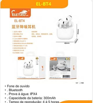 FONE DE OUVIDO SEM FIO COM CAPA PROTETORA ELETRO MEX