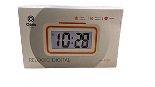 MINI RELOGIO DIGITAL LUZ NORTUNA OASIS