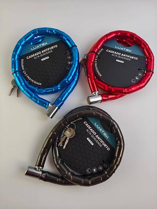 CADEADO ANTIFURTO ALTA QUALIDADE LUATEK