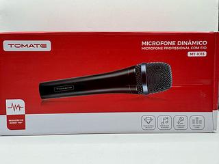 MICROFONE DINAMICO PROFISSIONAL COM FIO TOMATE