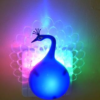 LUZ NOTURNA LED DE PAVÃO LUATEK