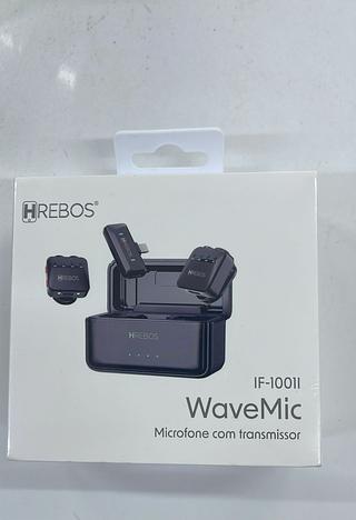 WAVEMIC MICROFONE COM TRANSMISSOR HREBOS