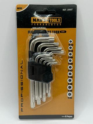 JOGO DE CHAVES ALLEN LONGA PROFISSIONAL NAVY+TOOLS