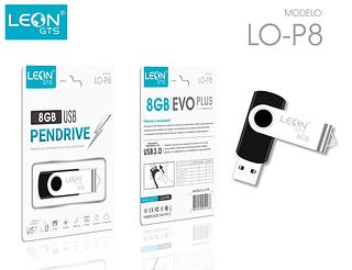 PENDRIVE 8GB USB 3.0 LEON GTS