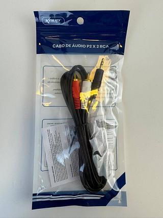 1.5M CABO DE AUDIO P2 X 2 RCA KNUP