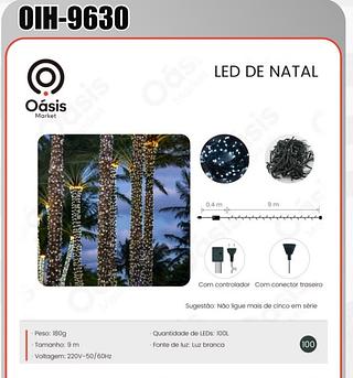 LED DE NATAL OÁSIS