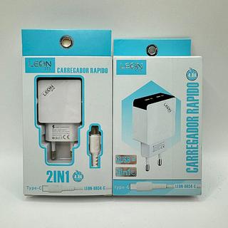 CARREGADOR RAPIDO PARA CELULAR LEON